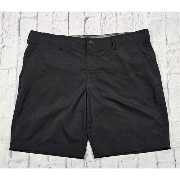 Solaris MENS SIZE 42 Black Active Golf Shorts Casual Preppy - Picture 1 of 11
